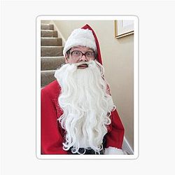 Official Friday Night Dinner - Jim's Christmas Sticker