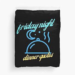 Friday Night Dinner quotes Duvet Cover