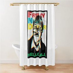 Hello Official Friday Night Dinner Shower Curtain