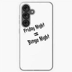 White Friday Night Soft Case Quotes Samsung Galaxy Dinner
