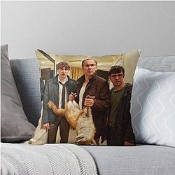 Official Friday Night Dinner The Fox Throw Pillow