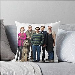 Official Friday Night Dinner - The Goodman Family Throw Pillow