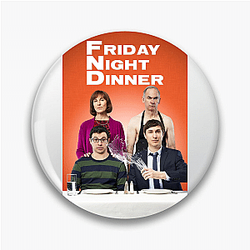Friday Night Dinner Merch Collection Friday Night Dinner Pins
