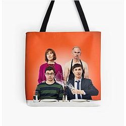 Official Friday Night Dinner Orange Tote Bag