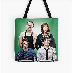 Official Friday Night Dinner Green Print Tote Bag