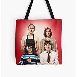 Official Friday Night Dinner Red Print Tote Bag