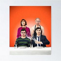 Official Friday Night Dinner Orange Poster