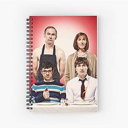 Official Friday Night Dinner Red Notebook