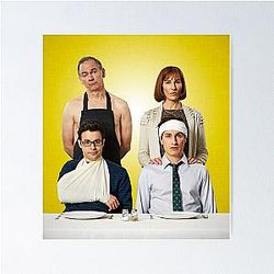 Official Friday Night Dinner Yellow Poster