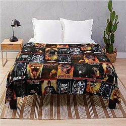 Jason Friday the 13th Movie Throw Blanket