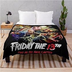 Friday The Final Chapter Throw Blanket