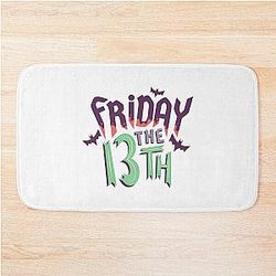 Friday the 13th Bathroom Mat