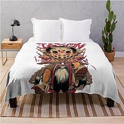 Friday the Jason Xmas Throw Blanket