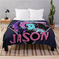 Jason Friday the 13th Throw Blanket