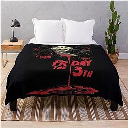 Friday the 13th Throw Blanket