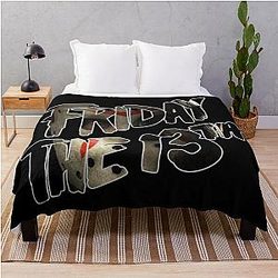 Jason Voorhees Friday the 13th Throw Blanket