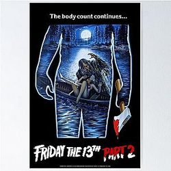 Friday the 13th Part 2 Movie Poster