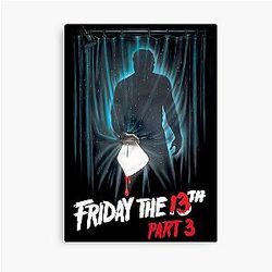 Friday the 13th Part III Movie Canvas Print