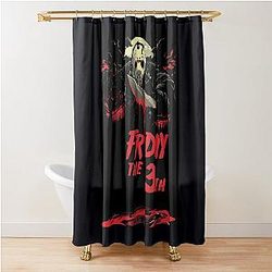 Friday The 13th Design Shower Curtain