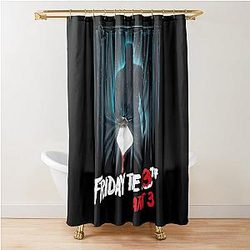 Friday the 13th Part III Movie Shower Curtain
