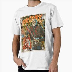 Friday the 13th Comic Movie Poster T-Shirt