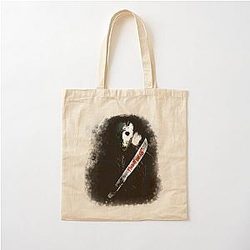 Friday the 13th Jason Cotton Tote Bag