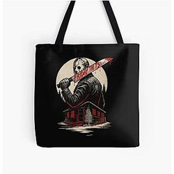 Jason Voorhees Friday the 13th All Over Print Tote Bag