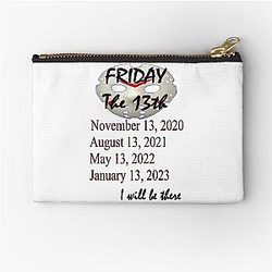 Friday the 13th Jason mask Zipper Pouch