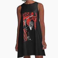 Friday Jason Lives A-Line Dress