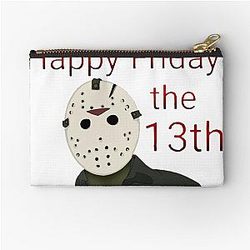 Friday the 13th Zipper Pouch