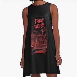 Friday the 13th A-Line Dress