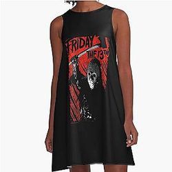 Friday the 13th Jason Lives A-Line Dress