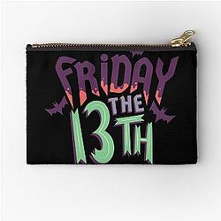 Friday the 13th Zipper Pouch