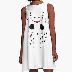 Jason Friday the Thirteenth A-Line Dress