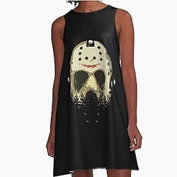 Friday the 13th Jason Voorhees Perfect Gift Jason Voorhees A-Line Dress