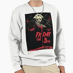 Friday The 13th Design Pullover Sweatshirt