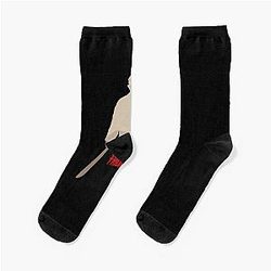 Friday 13th Minimal Art Graphic Socks