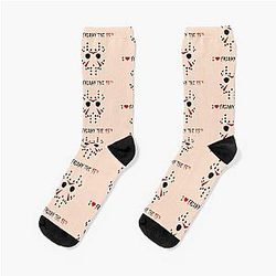 I Love Friday Vintage Art Socks