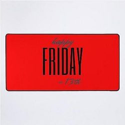 Happy Friday Desk Mat