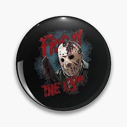 Friday 13th T-Shirt Pin