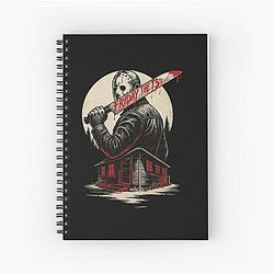Jason Voorhees Friday the 13th Notebook