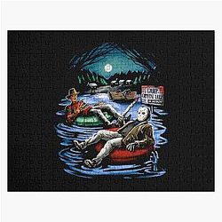 Camp Crystal Lake Halloween Friday the 13th Puzzle