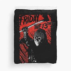 Friday The Jason Lives Duvet Cover
