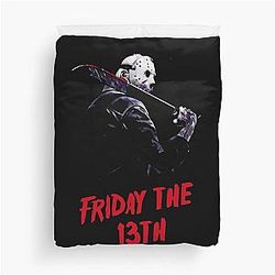 Jason Voorhees Friday the Thirteenth Duvet Cover