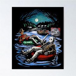 Camp Crystal Lake Friday the 13th Poster