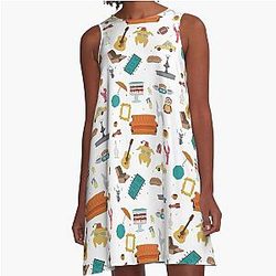 Friends TV Show A-Line Dress