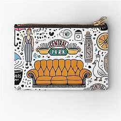 Friends TV Show Collage - Central Perk Zipper Pouch