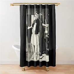Friends TV Show Joey Chandler Old Shower Curtain