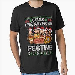Could I be more festive friends Christmas essential t-shirt