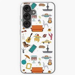Friends TV Show Icons Samsung Galaxy Soft Case